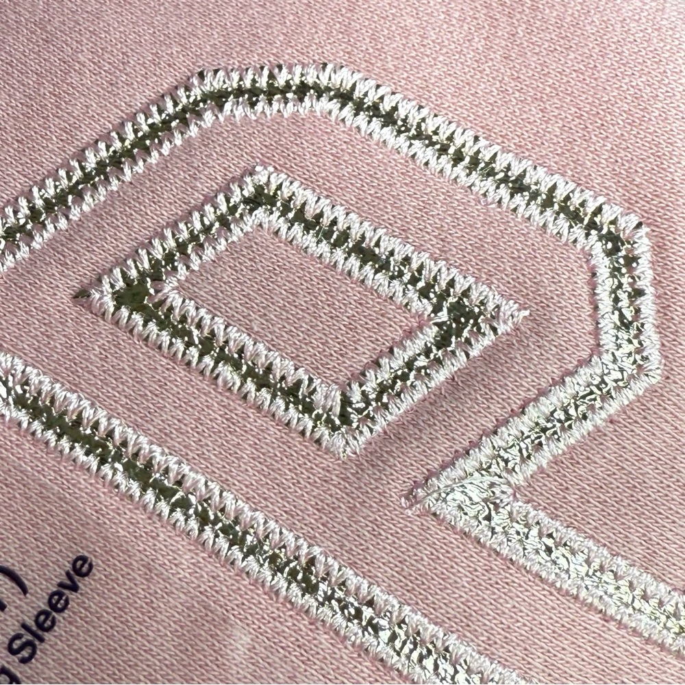 GAP KIDS LIGHT PINK GOLD VINTAGE SOFT ARCH LOGO HOODIE ZIP UP SWEATSHIRT - Picture 5 of 8